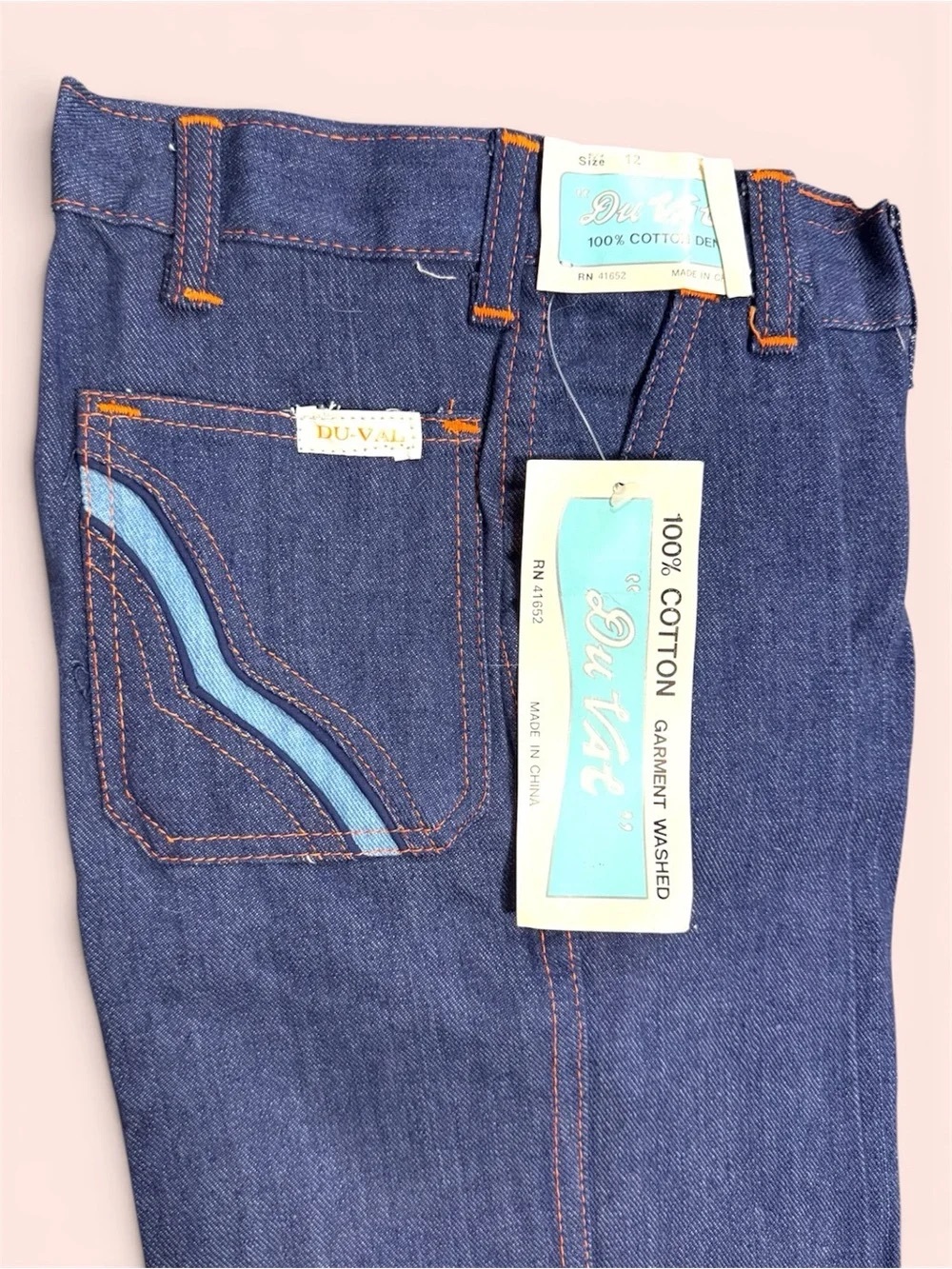 Deadstock Kids 100% Cotton Jeans